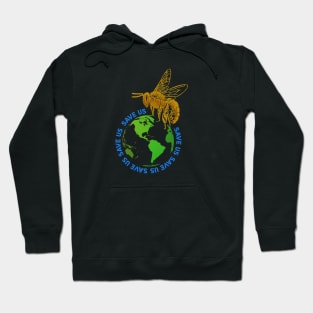 Save Us, Save The Bees Hoodie